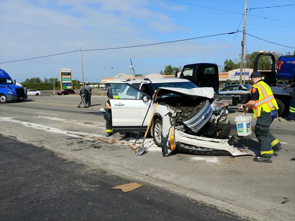 Route 60 crash sends three people to local hospital Chautauqua Today