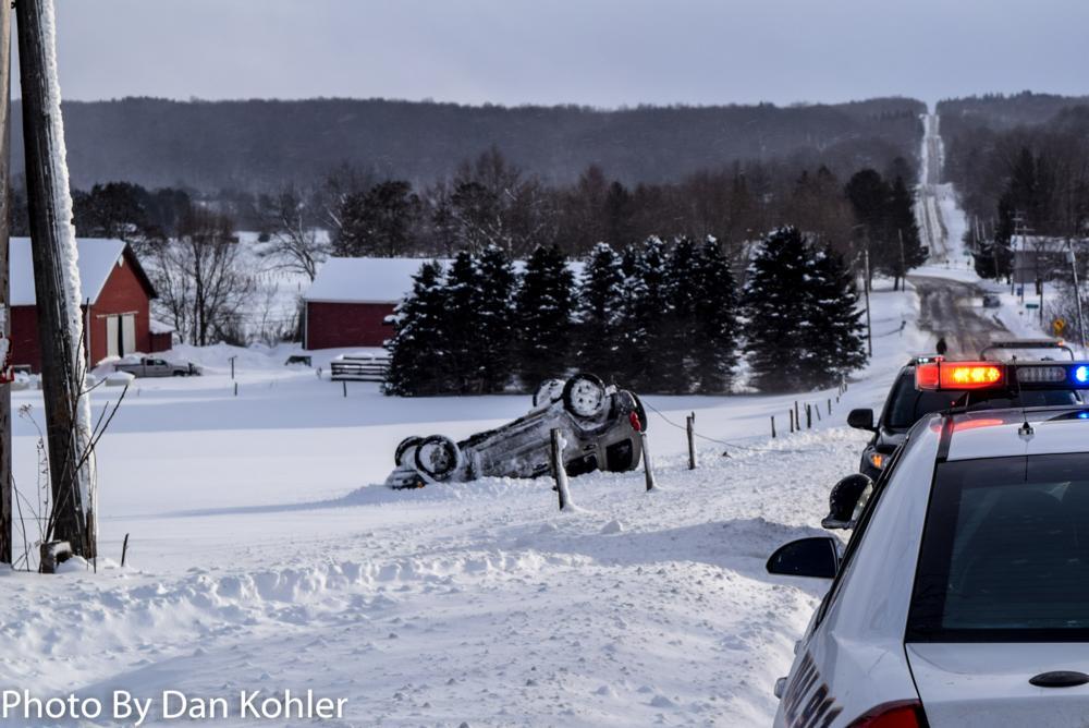 Rollover crash on Route 380 near Sinclairville Chautauqua Today