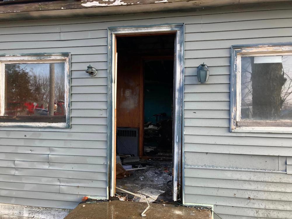 Flames Damage House in Ripley Due to Unsafe Use of Heat Source