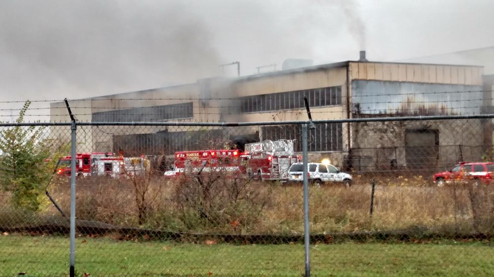 Crews Battle Fire at Former Edgewood Warehouse (UPDATE) Chautauqua Today