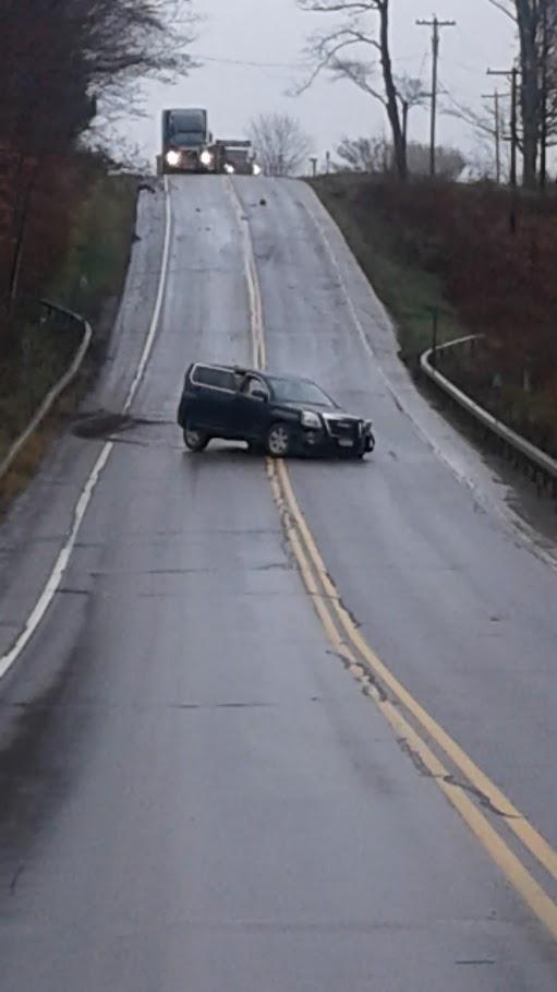 No Injuries Reported in Route 83 Accident Involving a Logging Truck