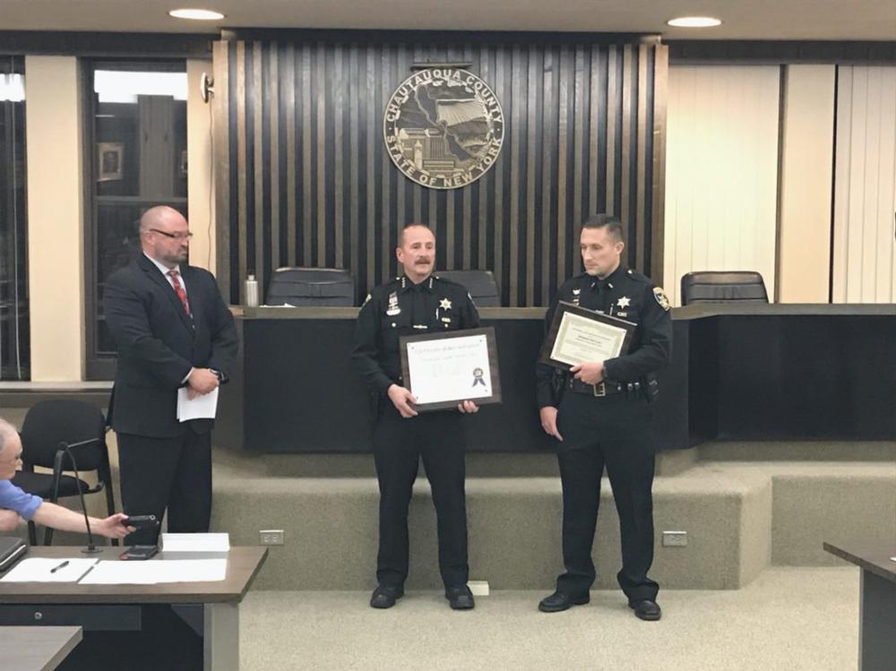Sheriff's Office Recognized for Reaccreditation Chautauqua Today