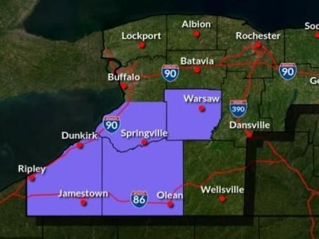 Winter Weather Advisory in Effect from 11:00 AM Wednesday to 1:00 AM ...