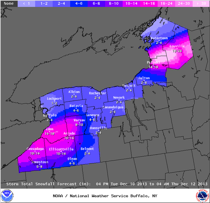 Lake effect snow to pick up tonight | Chautauqua Today