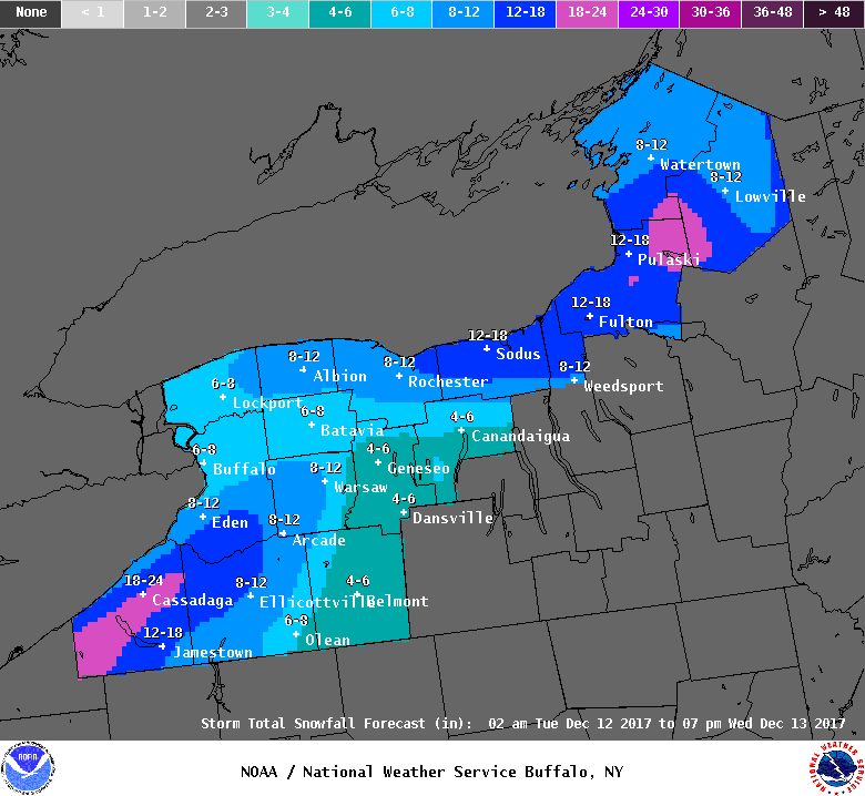 General snow to transition to lake effect | Chautauqua Today