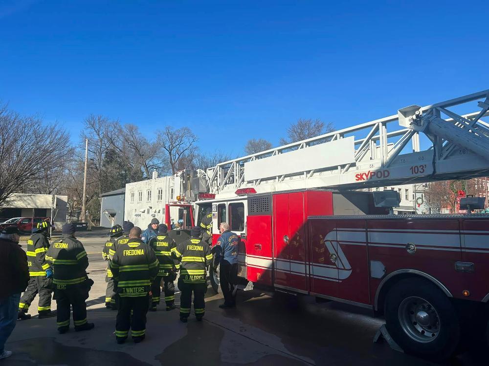 Fredonia Fire Department Completes InService Training on Replacement