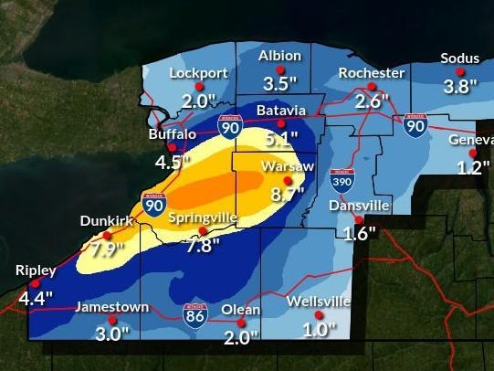 Winter Weather Advisory in Effect Through Early Friday Afternoon ...