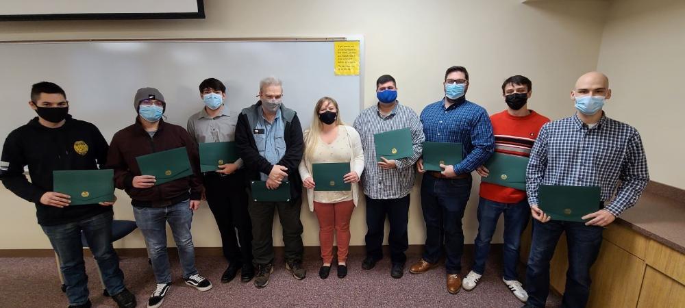 Nine Students Complete Maintenance Technician Program At JCC 