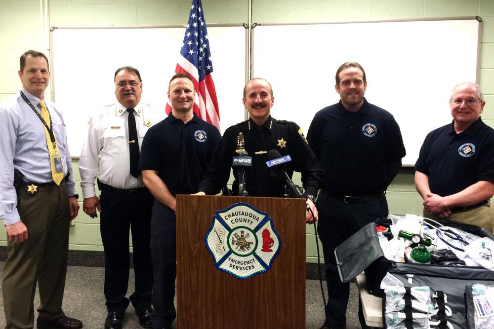 County Officials Announce New EMT Program for Sheriff's Deputies