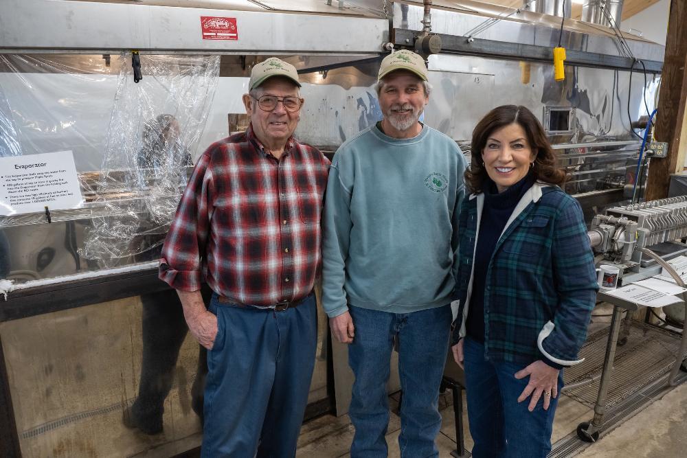 Hochul visits Cattaraugus County to celebrate Maple Weekends