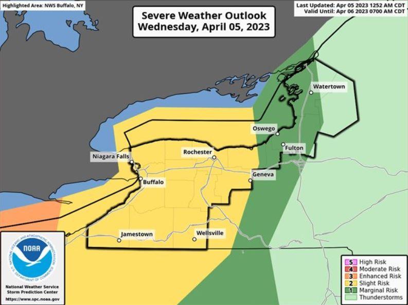 WNY bracing for potential severe weather | Chautauqua Today