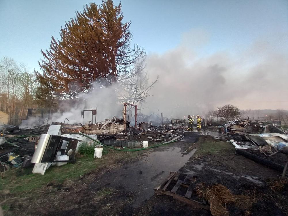 Several Departments Respond to House Fire in Dayton Chautauqua Today