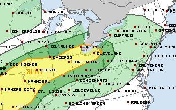 Chautauqua County under marginal risk for severe weather | Chautauqua Today