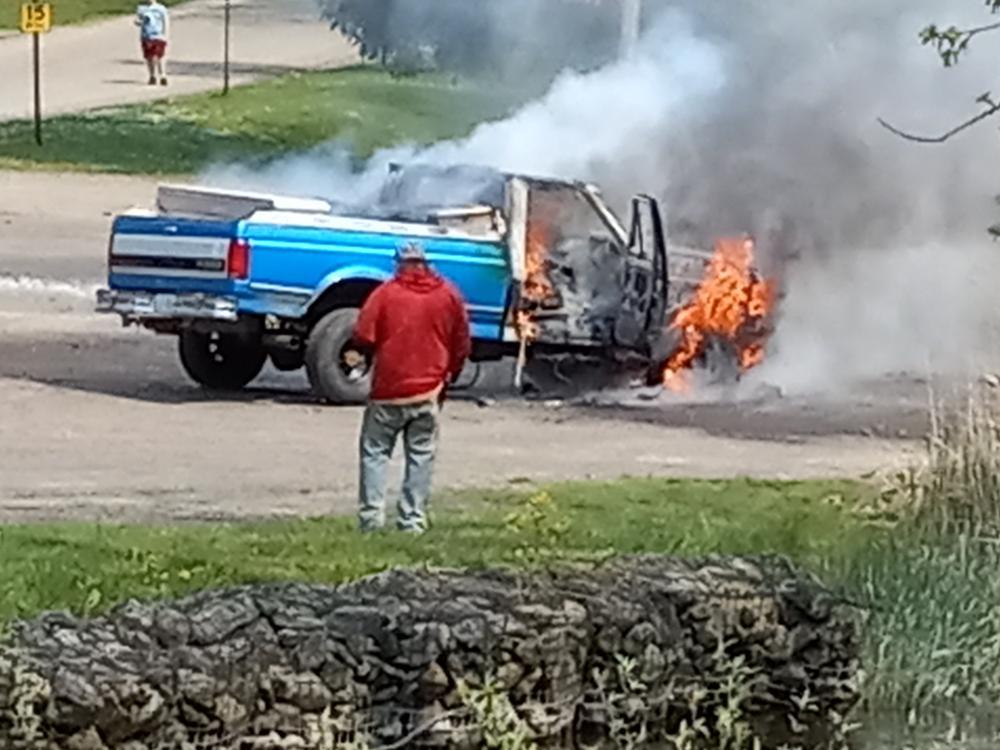 Cassadaga Crews Quickly Extinguish Pickup Truck Fire Chautauqua Today