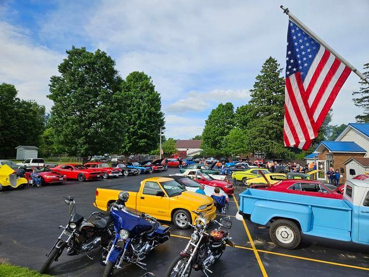 Sons of American Legion Cruise Night Draws Several Cars and Motorcycles