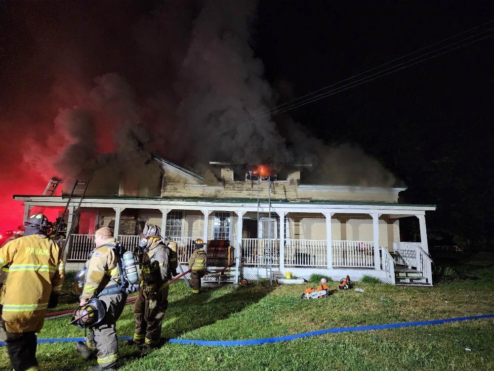 Late Night Blaze Damages House Near Frewsburg Chautauqua Today