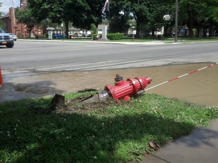 Water Service Interrupted for Parts of Fredonia Chautauqua Today