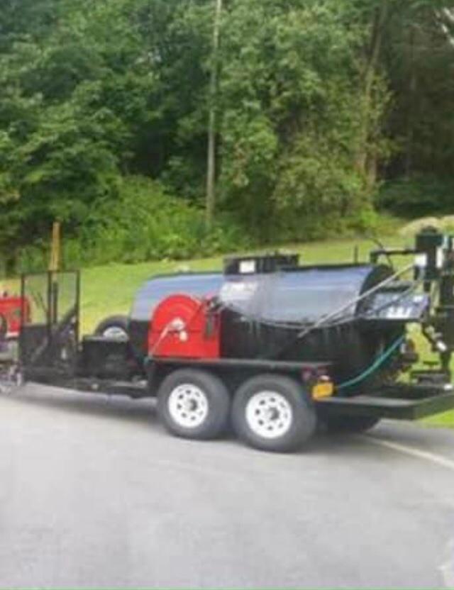 Sheriff's Office Investigating Theft of Blacktop Sealing Trailer