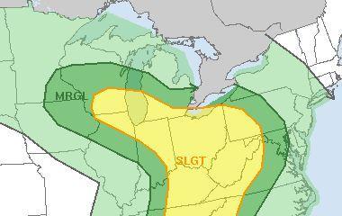 Chautauqua and Cattaraugus counties under marginal risk for severe ...