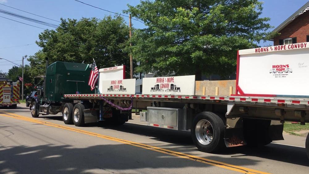 First Ever Horns of Hope Convoy Rolls Across North County Chautauqua