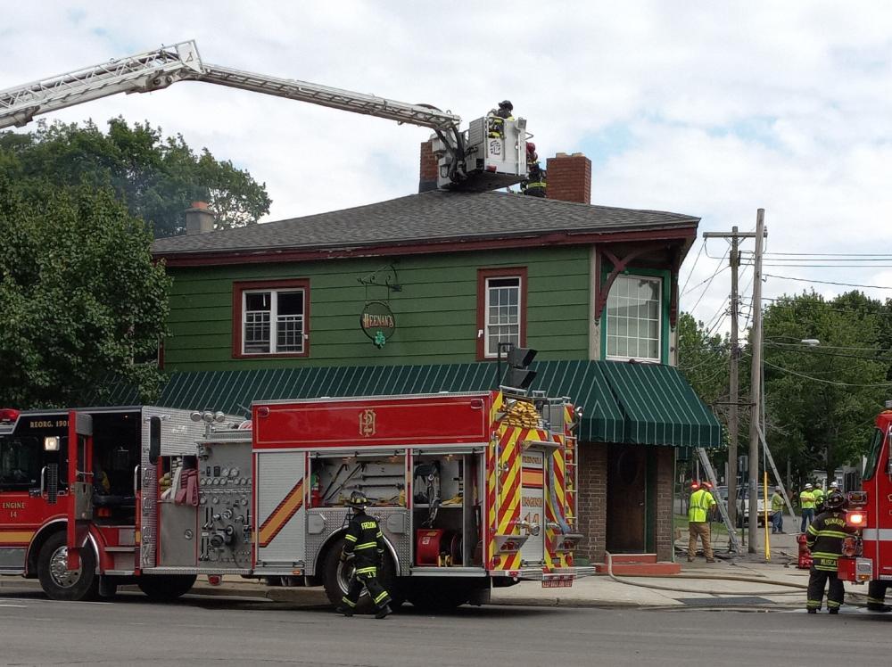 UPDATE Fredonia Pub Fire Sparked by Torch Used by Village DPW Employee