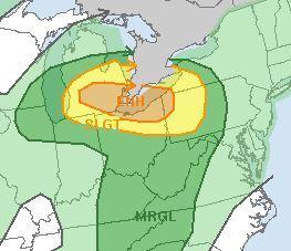 Portions of WNY under under slight risk for severe weather | Chautauqua ...
