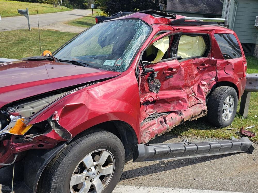 TwoVehicle Crash Near Falconer Lands One in Hospital Chautauqua Today