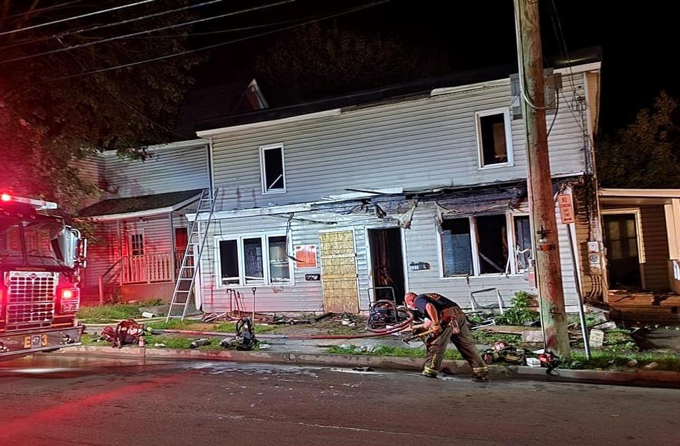 Jamestown Firefighters Investigating Overnight Fire at Condemned House