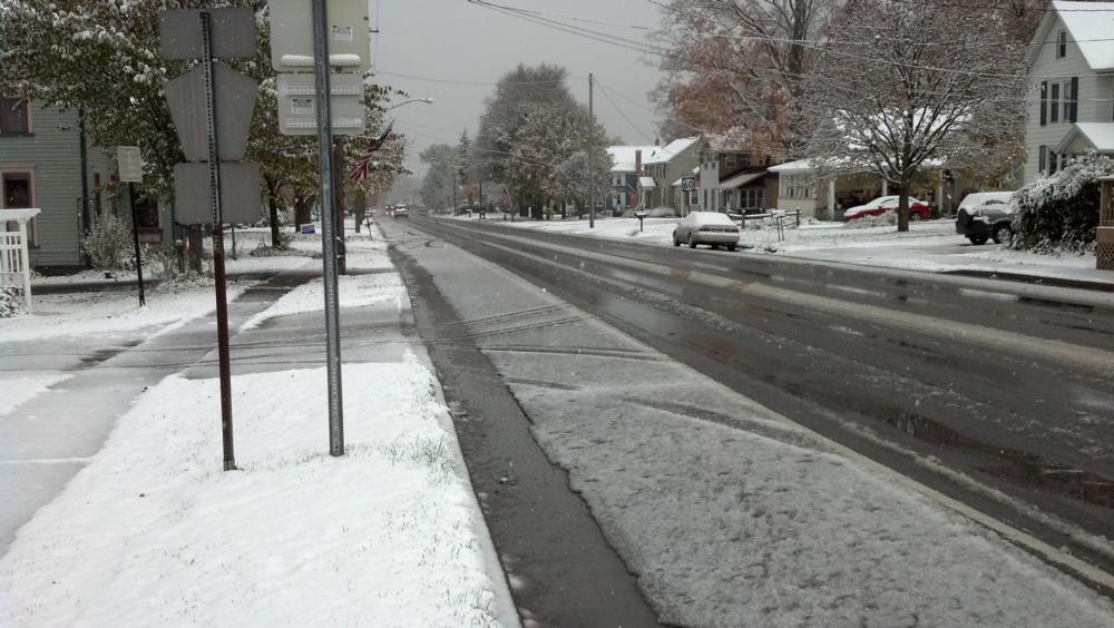 First Snowfall of the Season Chautauqua Today
