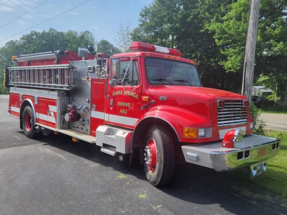 Maple Springs Fire Department Receives $10,000 Grant | Chautauqua Today