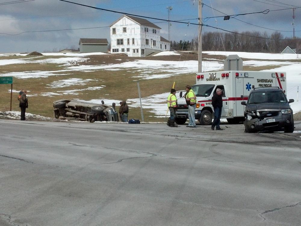 Two vehicles involved in crash on route 83 photos chautauqua today